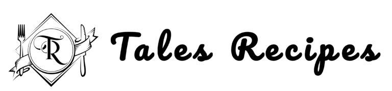 Tales Recipes tablet header logo - A vibrant design for easy recognition