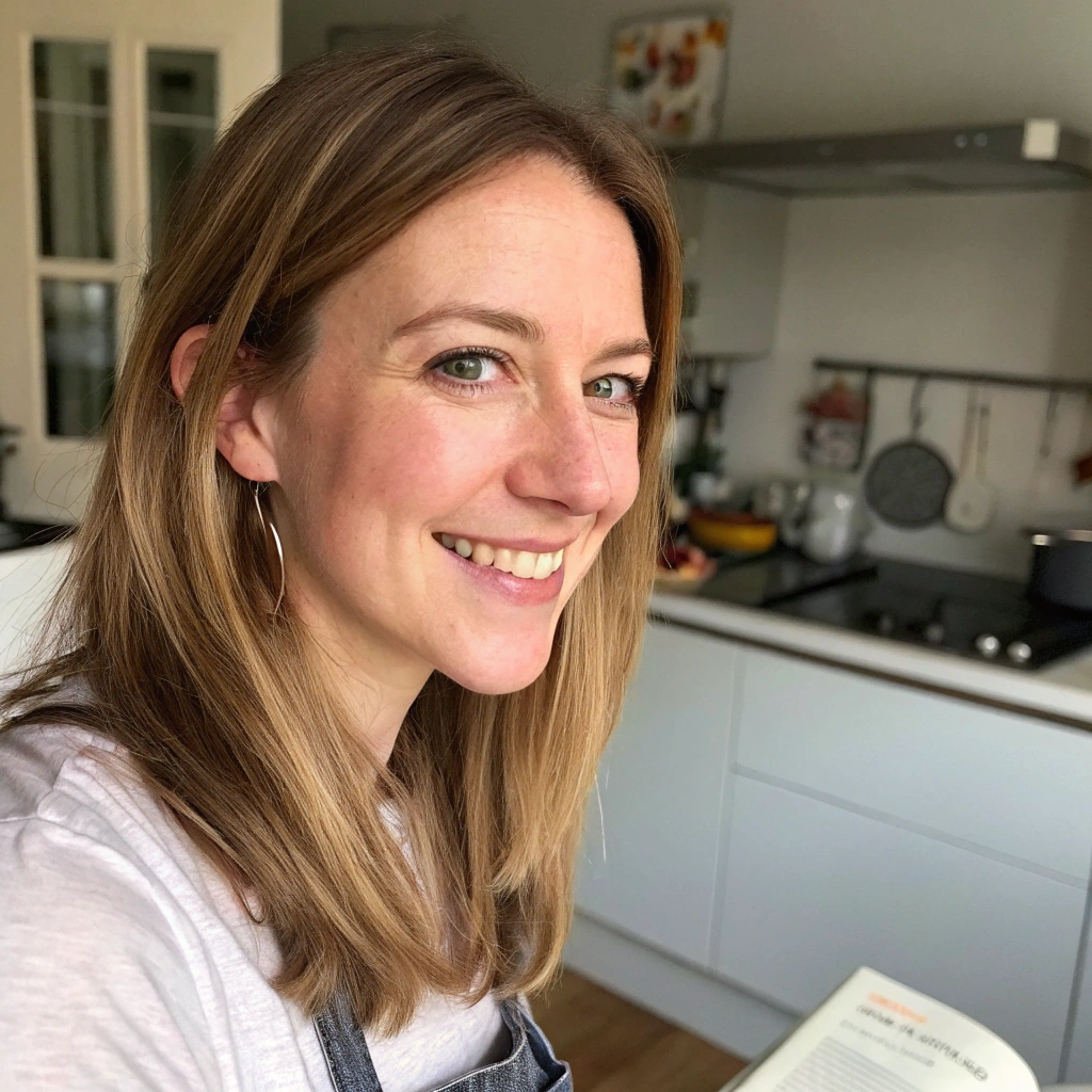 Emma Hartfield in her modern kitchen - Tales Recipes